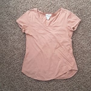 Pink short sleeve t-shirt